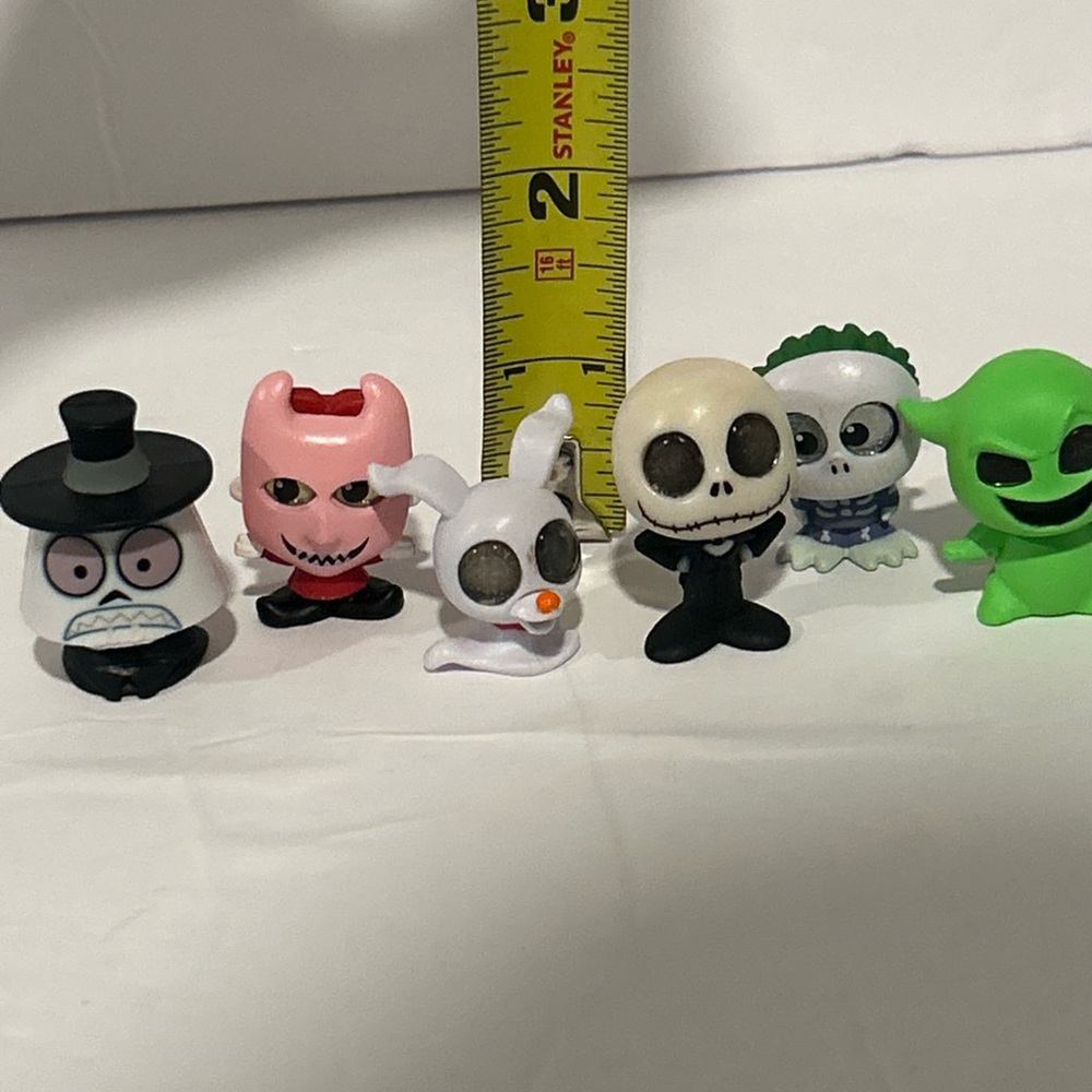 Disney Doorables Nightmare Before Christmas-Lot Of 6! Jack, Zero, Oogie Boogie + - Picture 15 of 15